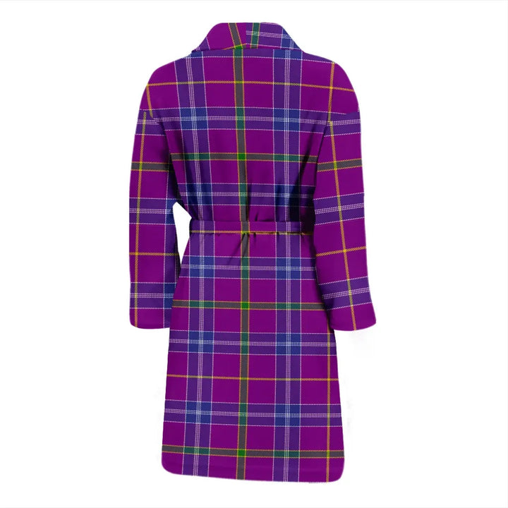Scottish Jackson Clan Tartan Bathrobe 1