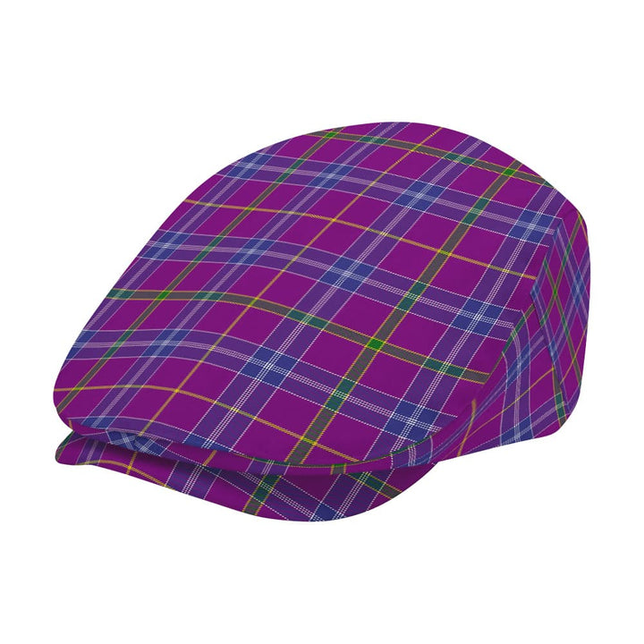 Scottish Jackson Clan Tartan Flat Cap Tartan Plaid 2