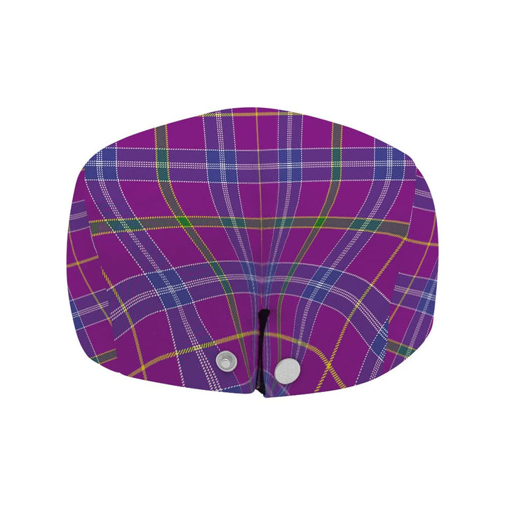 Scottish Jackson Clan Tartan Flat Cap Tartan Plaid 4