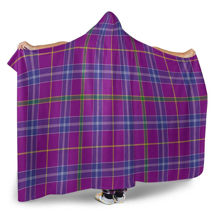 Scottish Jackson Clan Tartan Hooded Blanket Tartan Plaid 2