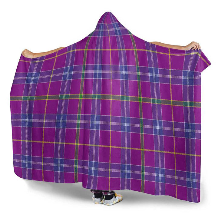 Scottish Jackson Clan Tartan Hooded Blanket Tartan Plaid 3