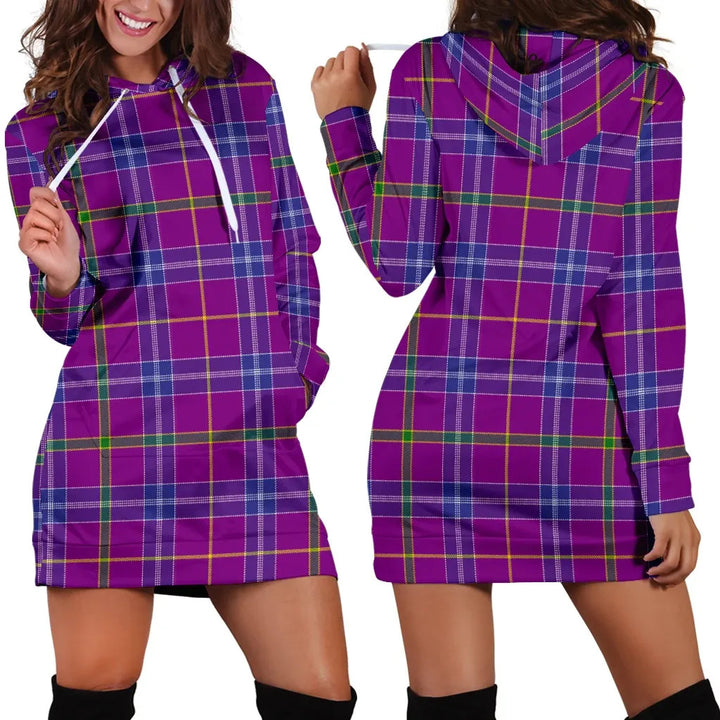 Scottish Jackson Clan Tartan Hoodie Dress