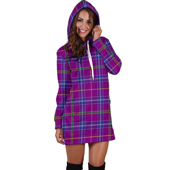 Scottish Jackson Clan Tartan Hoodie Dress