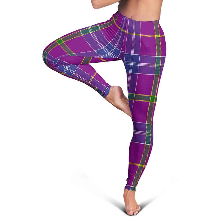 Scottish Jackson Clan Tartan Women Leggings Tartan Plaid 5