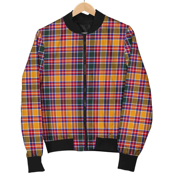 Scottish Jacobite Clan Tartan Bomber Jacket Tartan Plaid 1