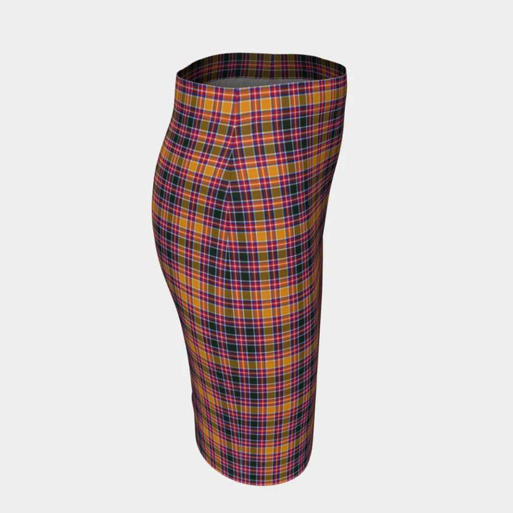 Scottish Jacobite Clan Tartan Fitted Skirt Tartan Plaid 3