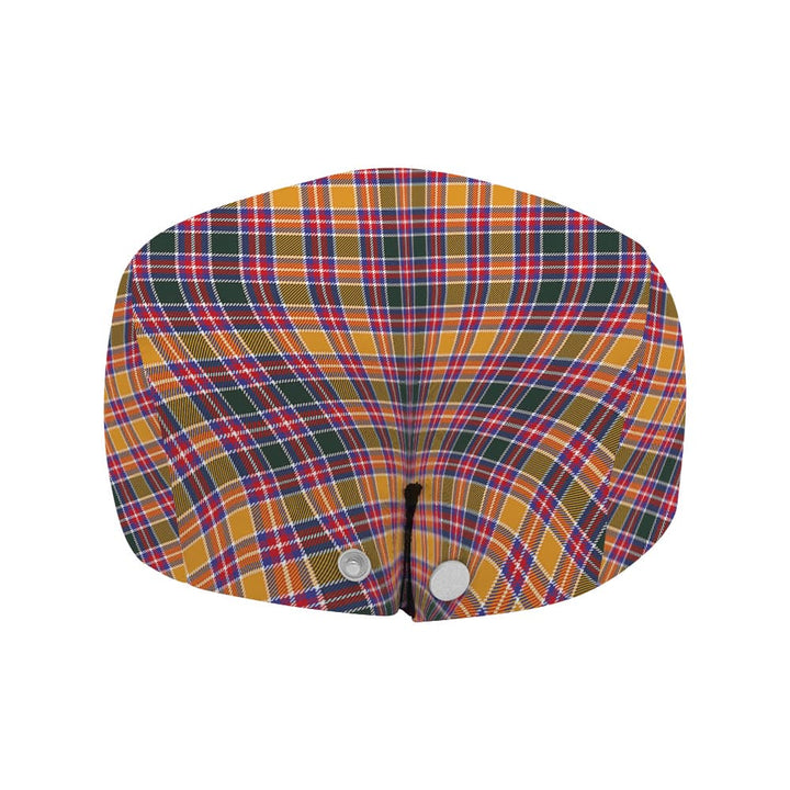 Scottish Jacobite Clan Tartan Flat Cap Tartan Plaid 4