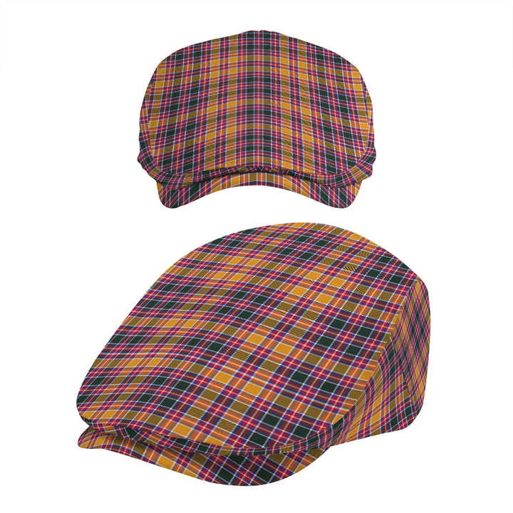 Scottish Jacobite Clan Tartan Flat Cap Tartan Plaid 5