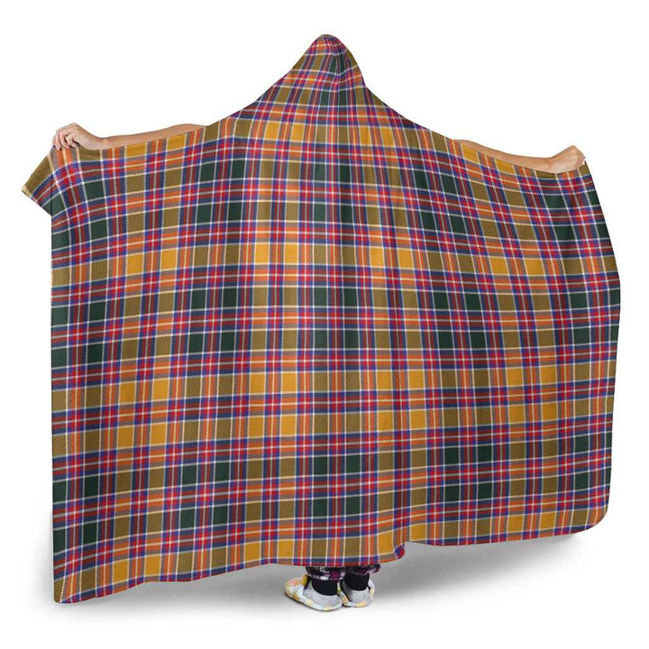 Scottish Jacobite Clan Tartan Hooded Blanket Tartan Plaid 2