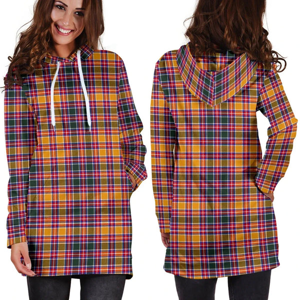 Scottish Jacobite Clan Tartan Hoodie Dress