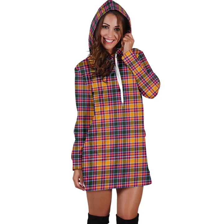 Scottish Jacobite Clan Tartan Hoodie Dress