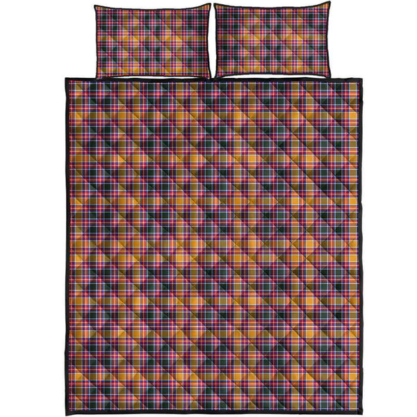 Scottish Jacobite Clan Tartan Quilt Bed Set Tartan Plaid 1