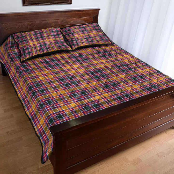 Scottish Jacobite Clan Tartan Quilt Bed Set Tartan Plaid 4