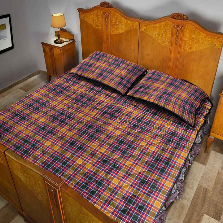 Scottish Jacobite Clan Tartan Quilt Bed Set Tartan Plaid 5