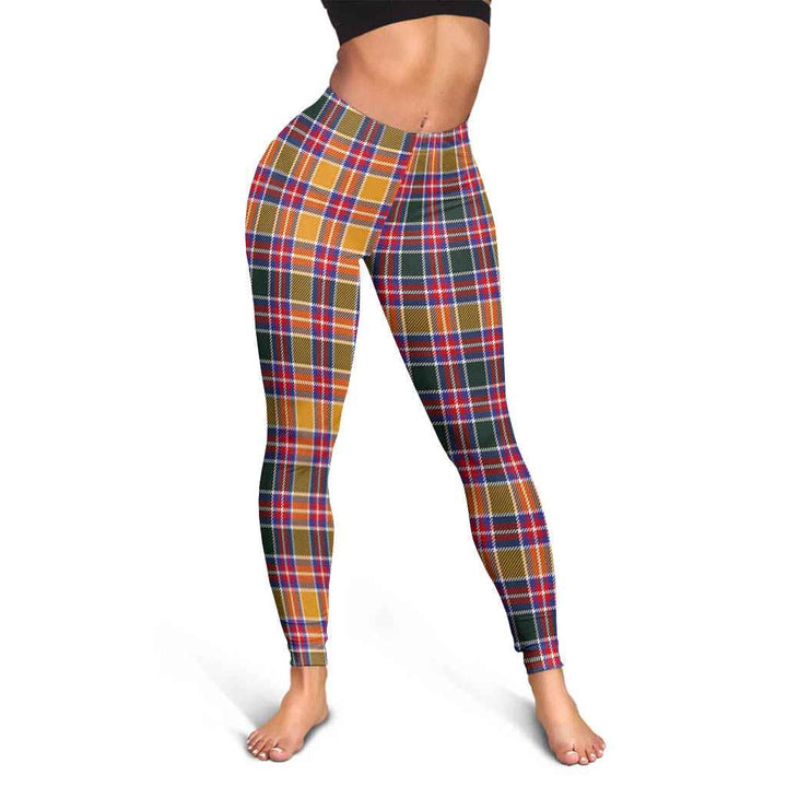 Scottish Jacobite Clan Tartan Women Leggings Tartan Plaid 3