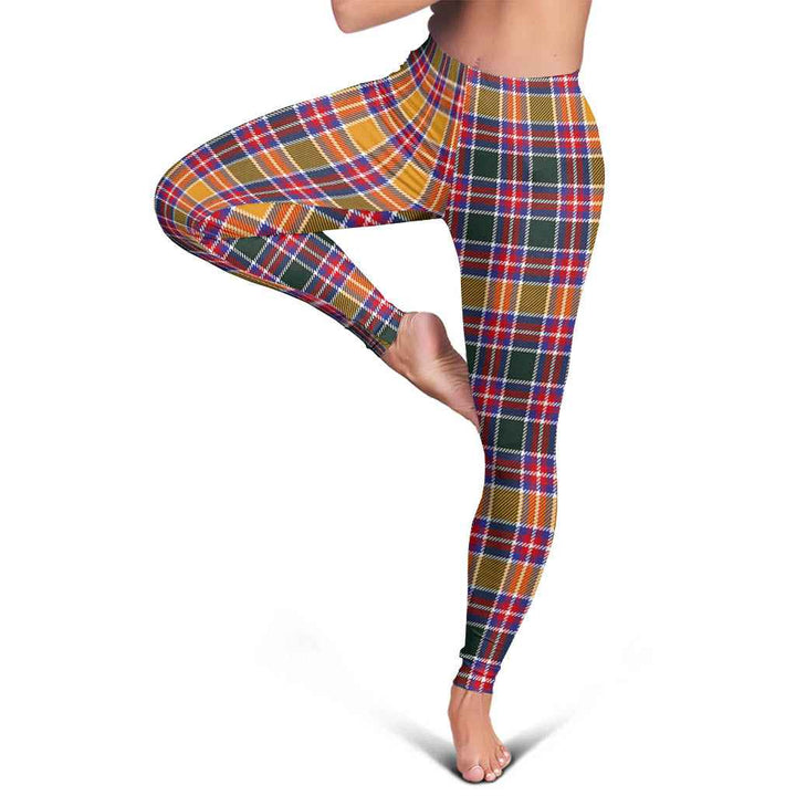 Scottish Jacobite Clan Tartan Women Leggings Tartan Plaid 5