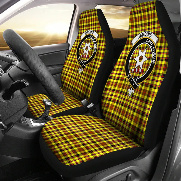 Scottish Jardine Clan Crest Tartan Car Seat Covers 2