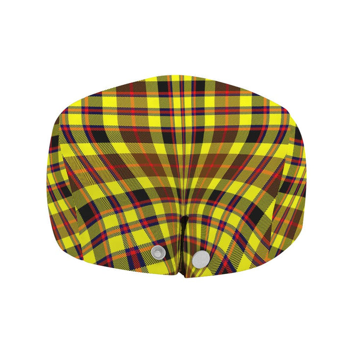 Scottish Jardine Clan Crest Tartan Flat Cap Tartan Plaid 4