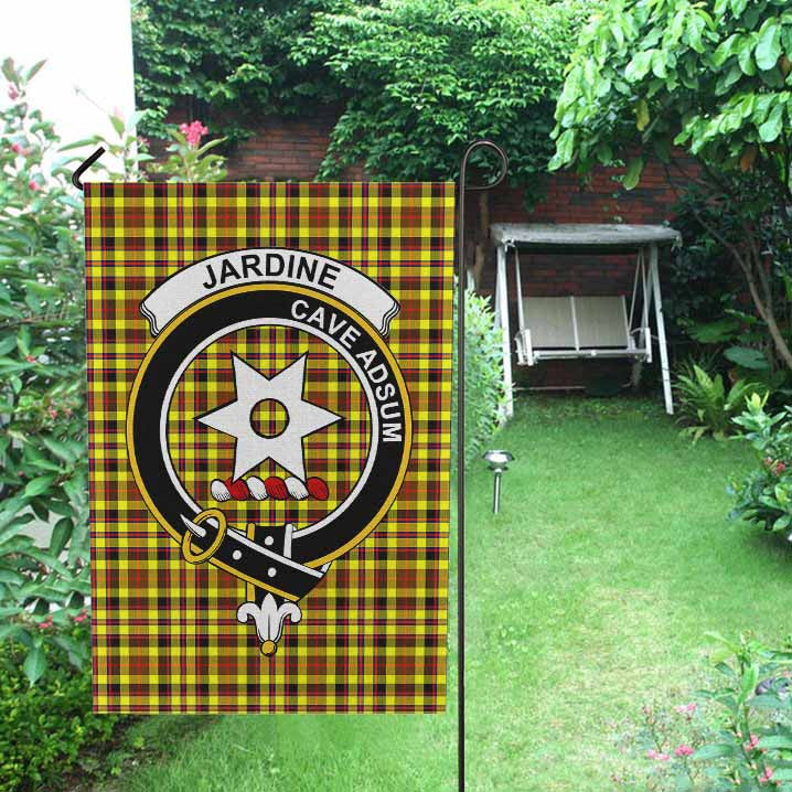 Scottish Jardine Clan Crest Tartan Garden Flag Tartan Plaid 2
