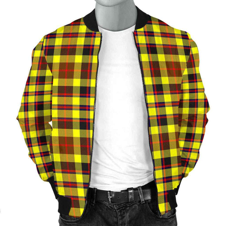 Scottish Jardine Clan Tartan Bomber Jacket Tartan Plaid 2