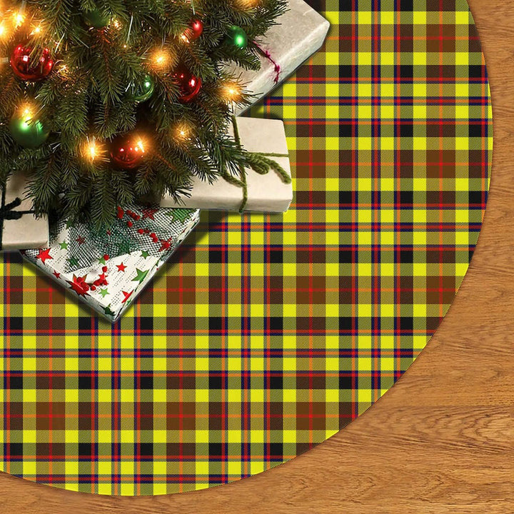 Scottish Jardine Clan Tartan Christmas Tree Skirt No Tassels 2 Tartan Plaid