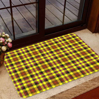 Scottish Jardine Clan Tartan Door Mat Tartan Plaid 1