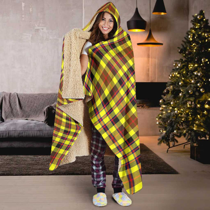 Scottish Jardine Clan Tartan Hooded Blanket Tartan Plaid 6