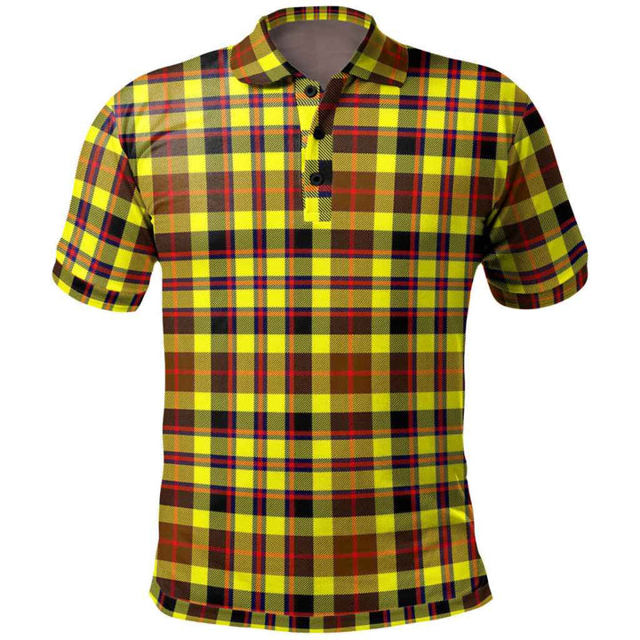 Scottish Jardine Clan Tartan Polo Shirt Front Side Tartan Plaid