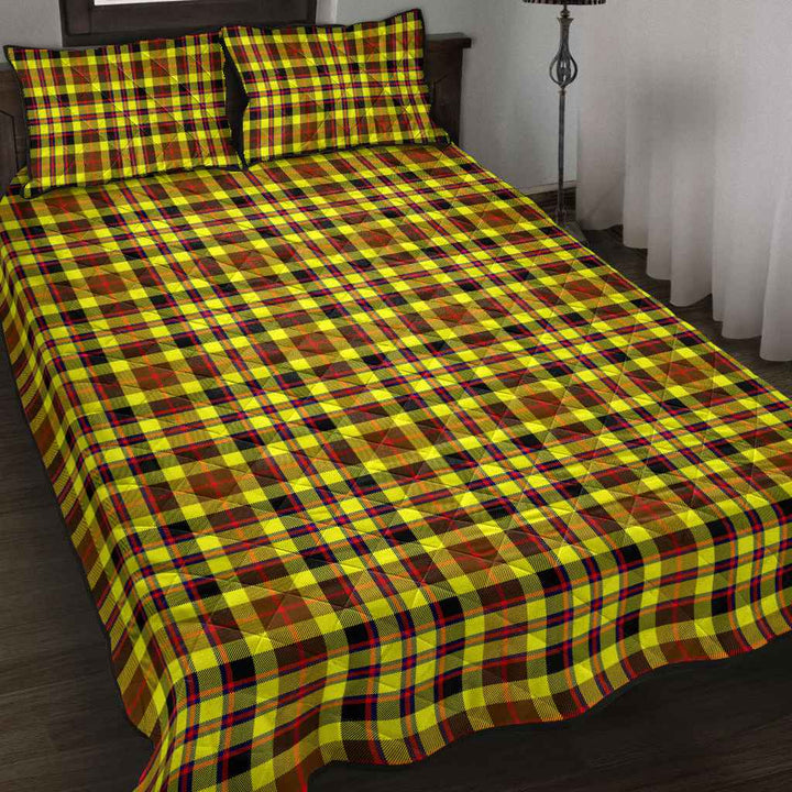Scottish Jardine Clan Tartan Quilt Bed Set Tartan Plaid 2