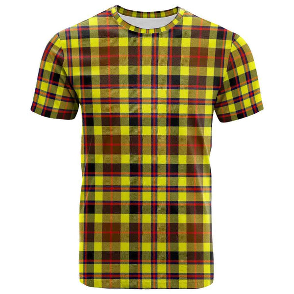Scottish Jardine Clan Tartan T-Shirt Front Side Tartan Plaid