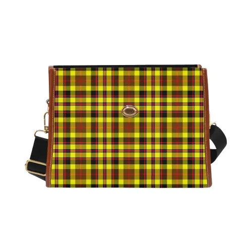 Scottish Jardine Clan Tartan Waterproof Canvas Bag Tartan Plaid 2