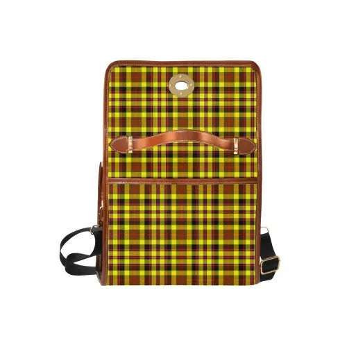 Scottish Jardine Clan Tartan Waterproof Canvas Bag Tartan Plaid 6
