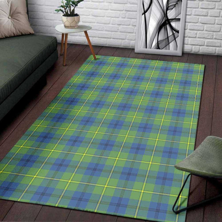 Scottish Johnston Ancient Clan Tartan Area Rug Tartan Plaid 3