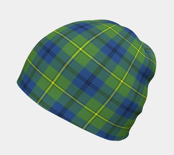 Scottish Johnston Ancient Clan Tartan Beanie 2 Tartan Plaid