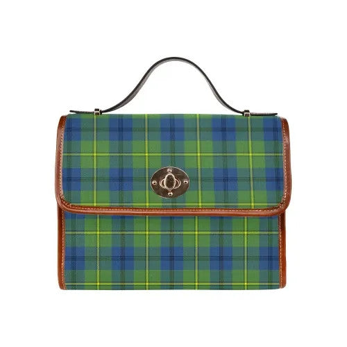 Scottish Johnston Ancient Clan Tartan Waterproof Canvas Bag Tartan Plaid 2