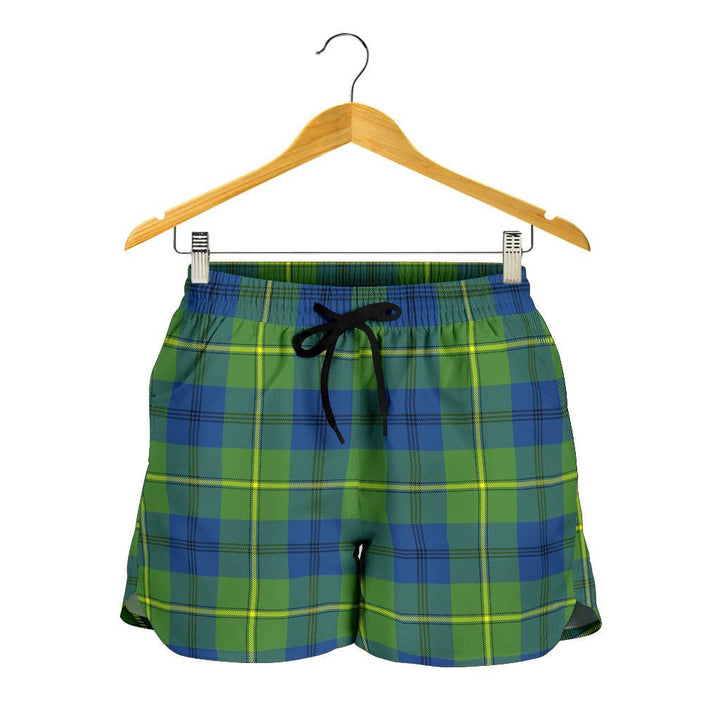 Scottish Johnston Ancient Clan Tartan Women Shorts