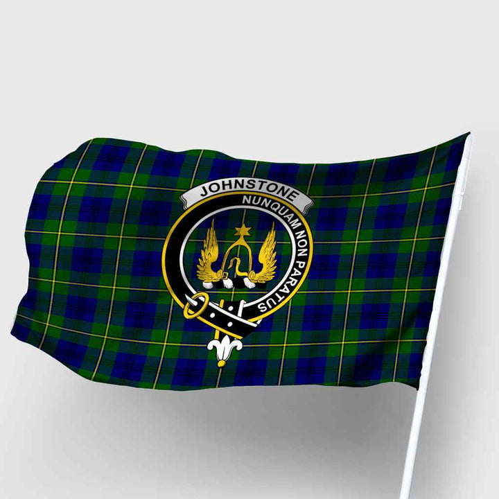 Scottish Johnston Clan Crest Tartan Flag Parade Tartan Plaid 2