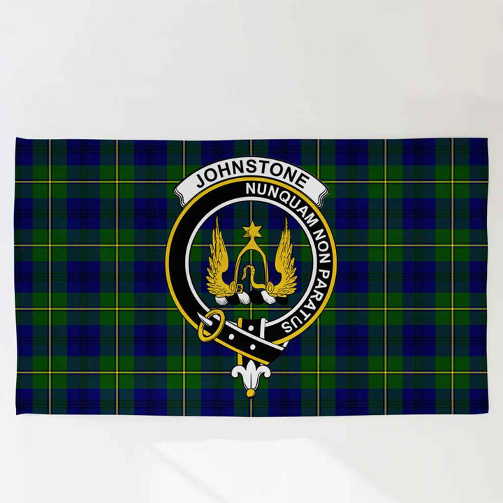 Scottish Johnston Clan Crest Tartan Flag Parade Tartan Plaid 3