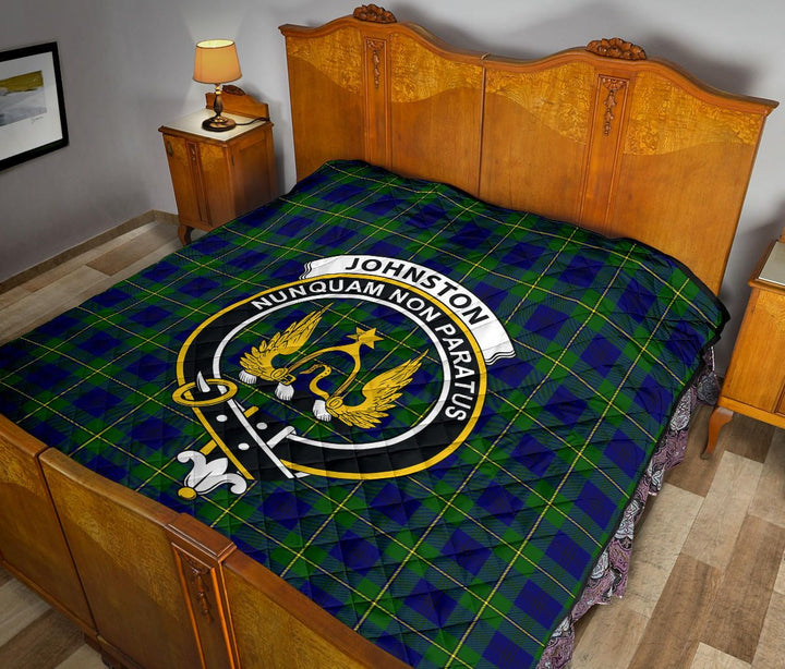 Scottish Johnston Modern Clan Crest Tartan Quilt Tartan Plaid 12
