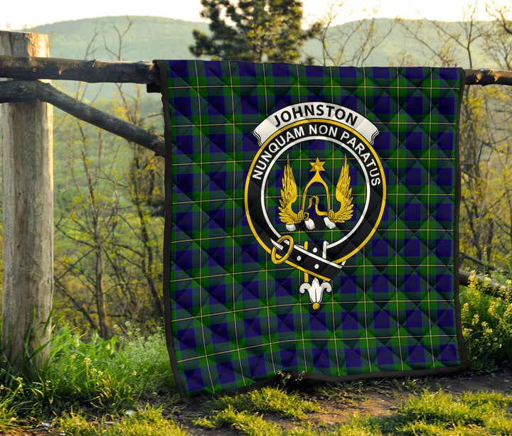 Scottish Johnston Modern Clan Crest Tartan Quilt Tartan Plaid 6