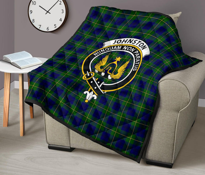 Scottish Johnston Modern Clan Crest Tartan Quilt Tartan Plaid 9
