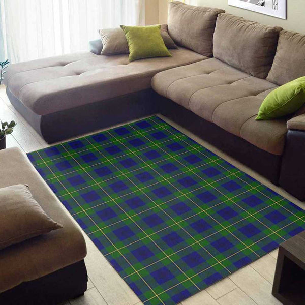 Scottish Johnston Modern Clan Tartan Area Rug Tartan Plaid 2