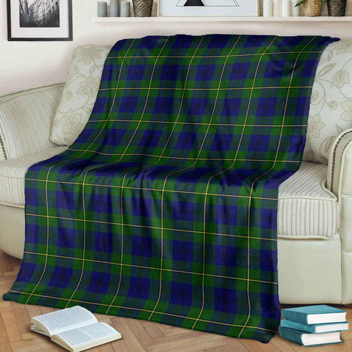 Scottish Johnston Modern Clan Tartan Blanket Tartan Plaid 3