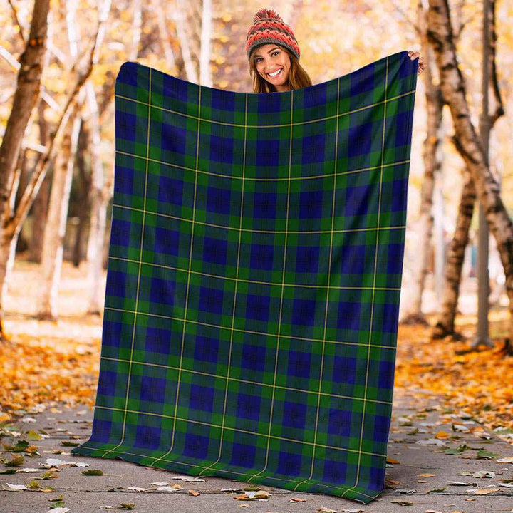 Scottish Johnston Modern Clan Tartan Blanket Tartan Plaid 4