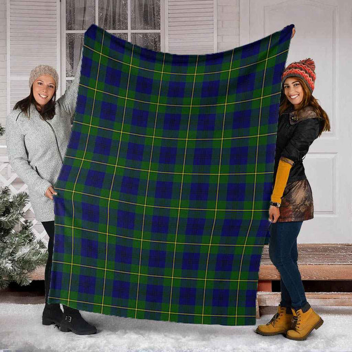 Scottish Johnston Modern Clan Tartan Blanket Tartan Plaid 5