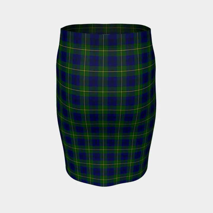 Scottish Johnston Modern Clan Tartan Fitted Skirt Tartan Plaid 4