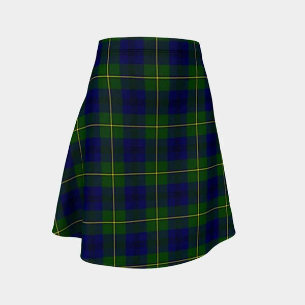 Scottish Johnston Modern Clan Tartan Flare Skirt Tartan Plaid 1