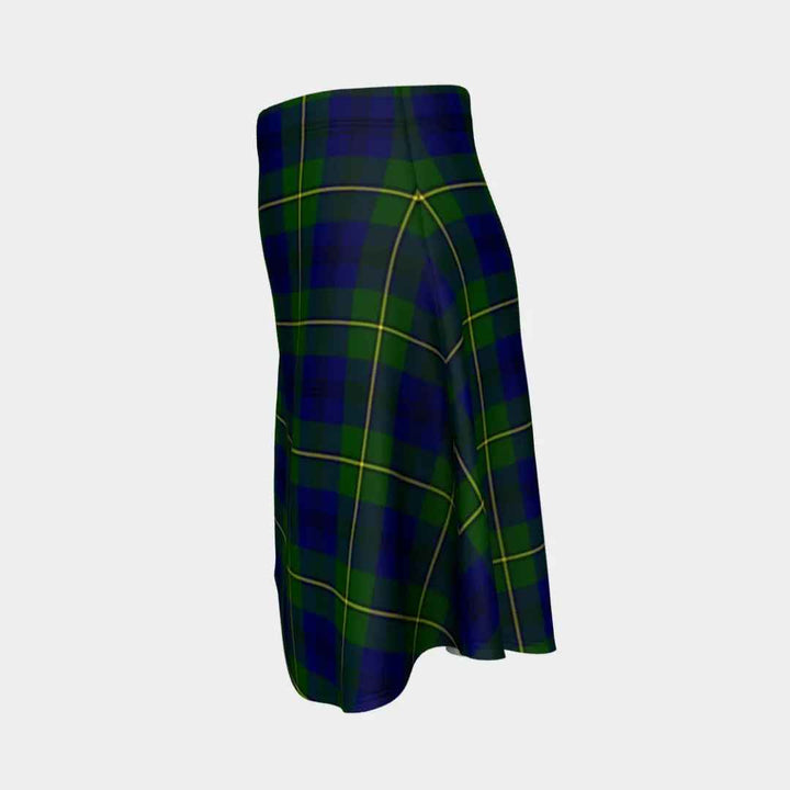 Scottish Johnston Modern Clan Tartan Flare Skirt Tartan Plaid 2