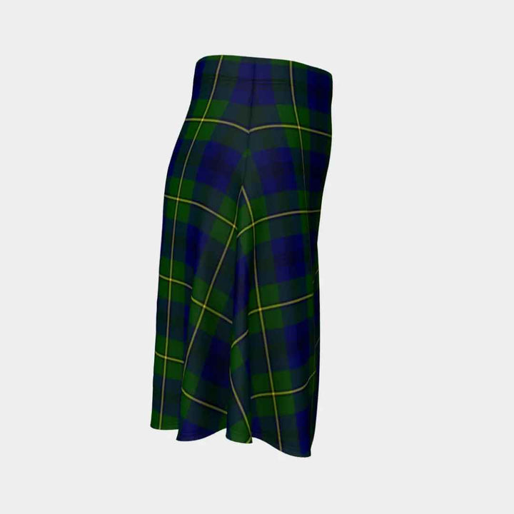 Scottish Johnston Modern Clan Tartan Flare Skirt Tartan Plaid 3
