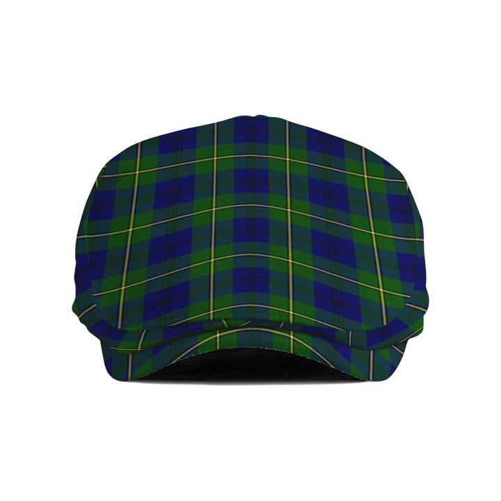 Scottish Johnston Modern Clan Tartan Flat Cap Tartan Plaid 1